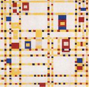 Piet Mondrian Broadway Boogie Woogie oil on canvas